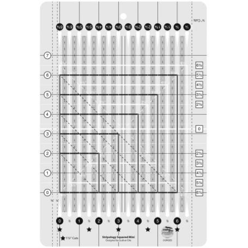 Creative Grids Stripology Mini Quilt Ruler