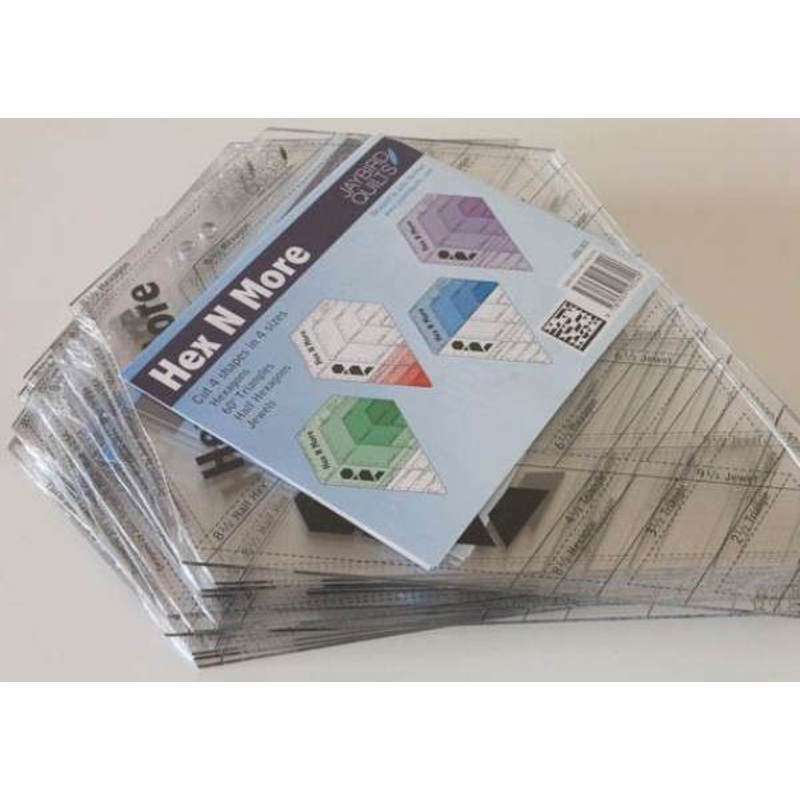 Hex-n-More Ruler by Jaybird Quilts
