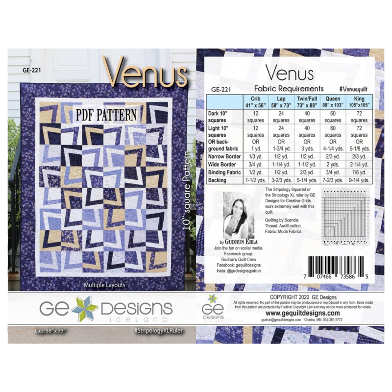 Venus Quilt Pattern