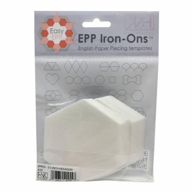 1 1/2″ Hexie English Paper Piecing Shapes 50 Pack