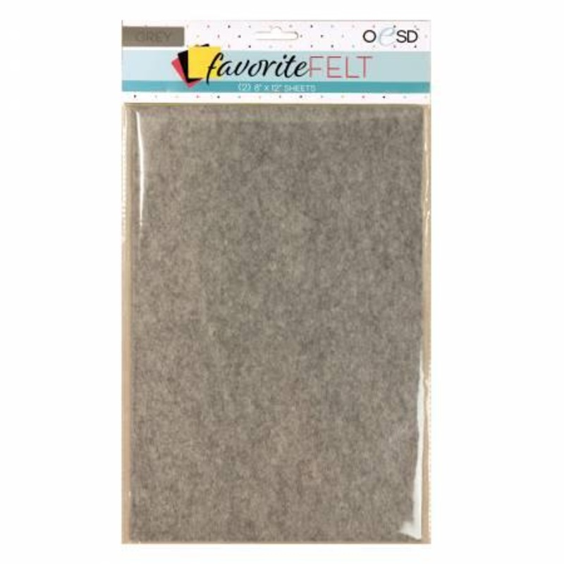 OESD Favorite Felt Grey 2 Pack