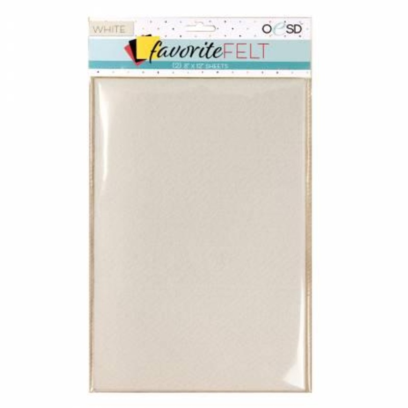OESD Favorite Felt White – 2 Pack