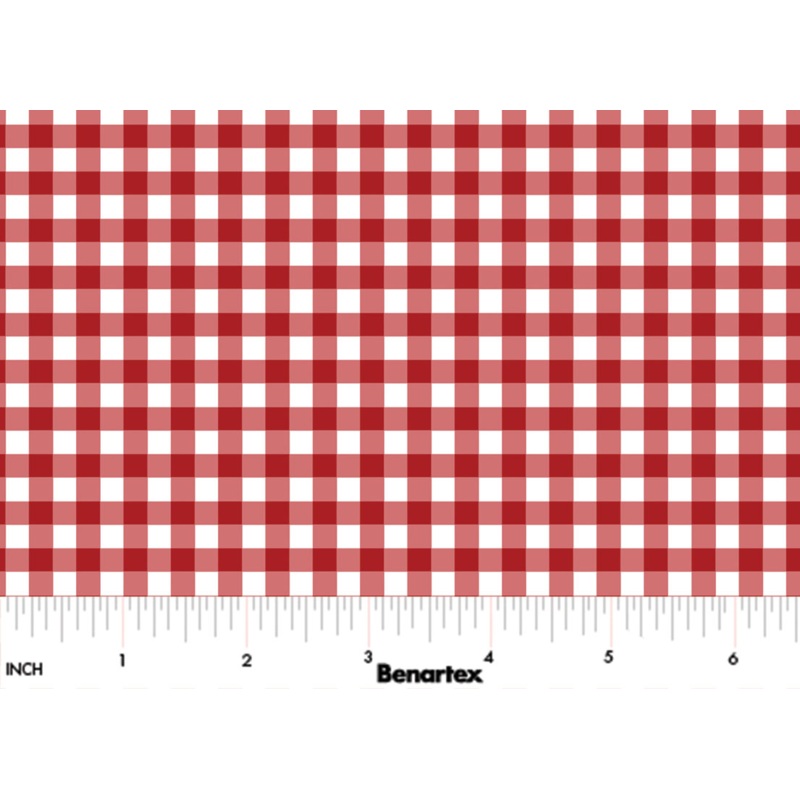 All KS NE Shop Hop 2025 Little Gingham Red