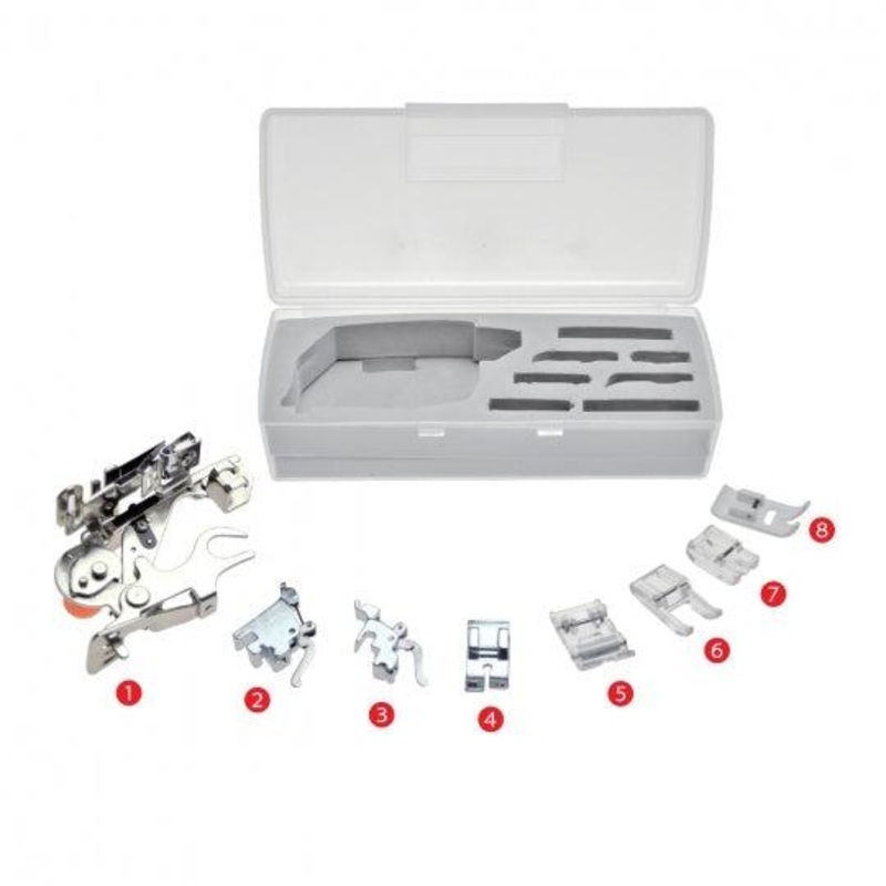 Necchi 8 Piece Presser Feet Kit