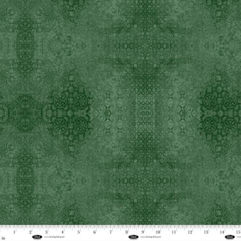 108″ Wide Casabella Textured Damask Green