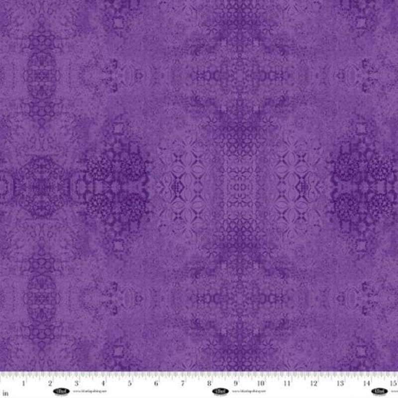 108″ Wide Casabella Textured Damask Purple