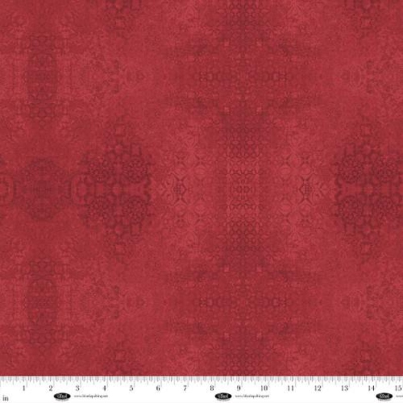 108″ Wide Casabella Textured Damask Red
