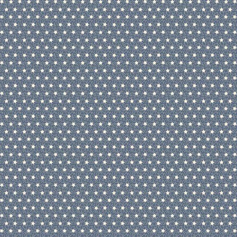 Woof and Warp Mini Flower Blue