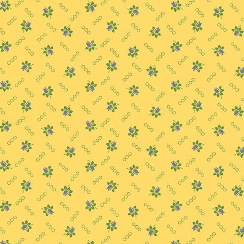 Woof and Warp Tulips Yellow