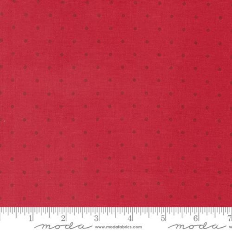 108″ Wide Magic Dot Cherry Red