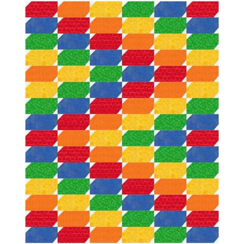 Bricks & Bows Quilt Pattern PDF Digital Download