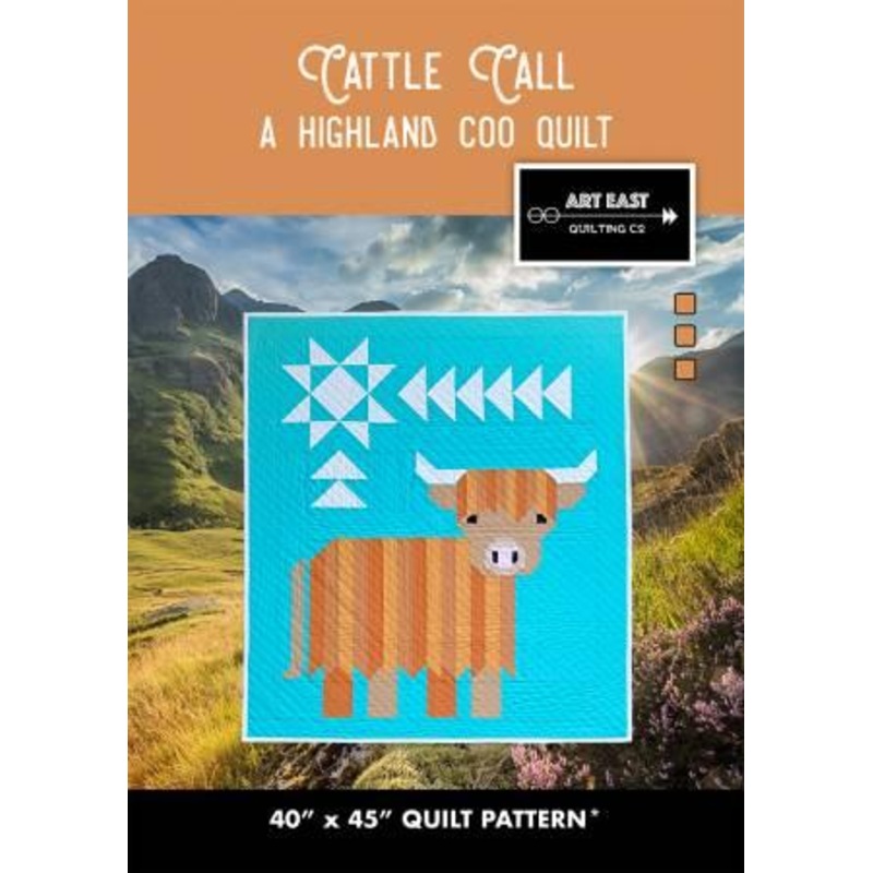 Cattle Call – A Highland Coo Quilt Pattern