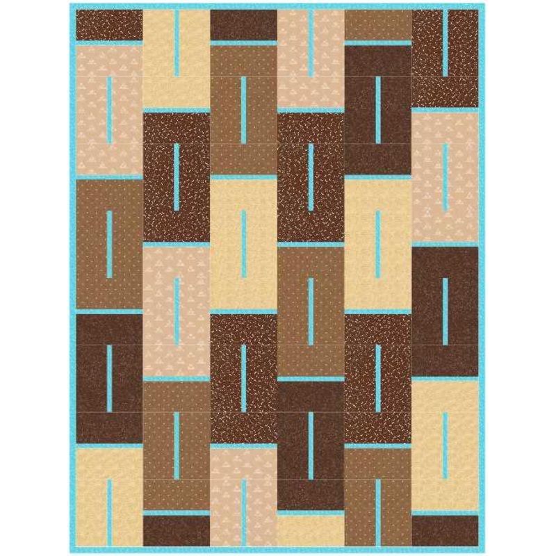 Long Johns Quilt Pattern PDF Digital Download