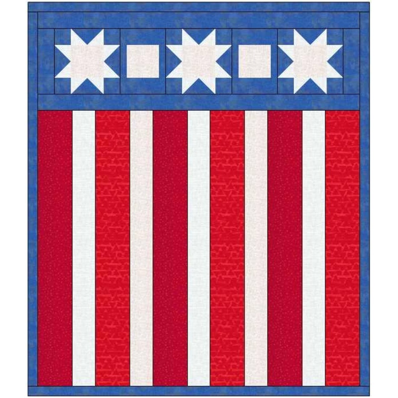 United Quilt Pattern PDF Digital Download