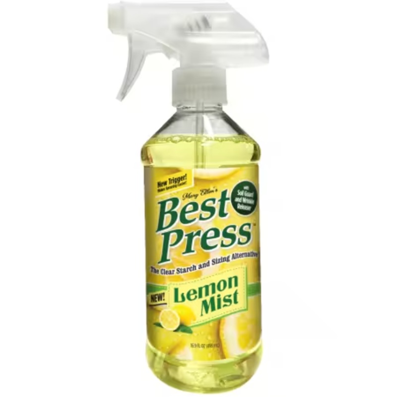 Best Press Spray Starch Lemon Scent 16oz