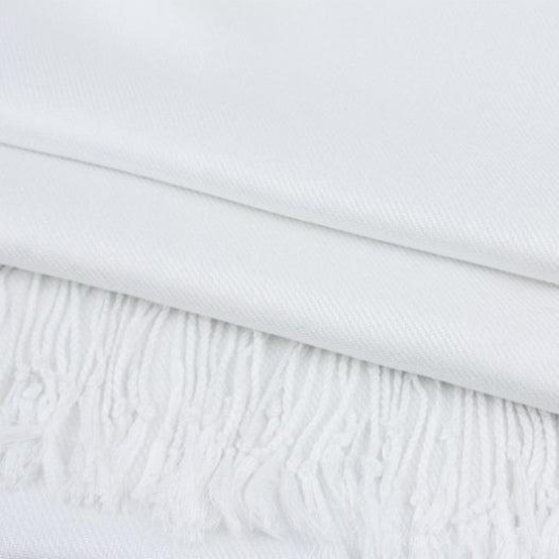 White Pashmina Scarf