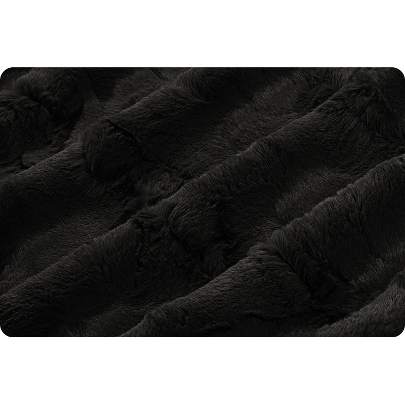 60″ Wide Luxe Cuddle Hide Caviar