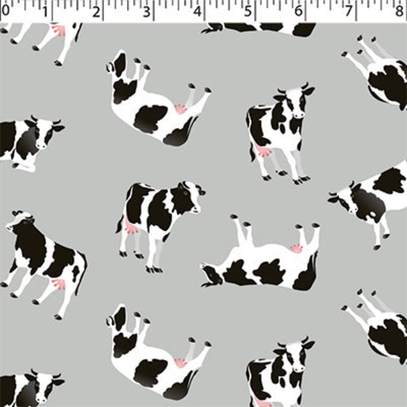 ALL ABOUT COWS – COW TOSS 004 GREY