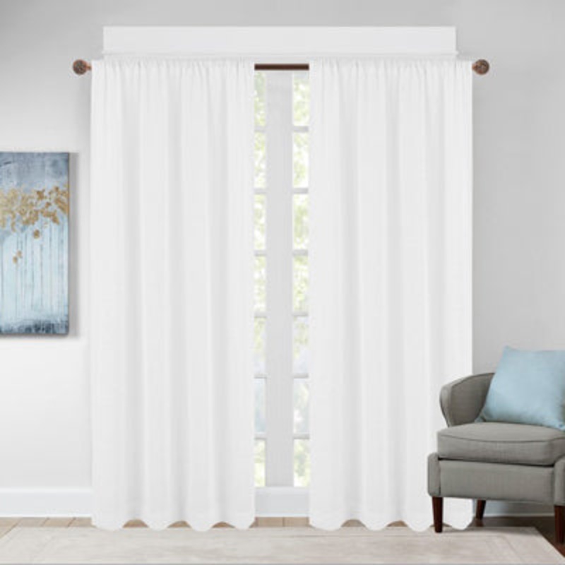 CAMDEN ROD POCKET PANEL – WHITE 001 WHITE