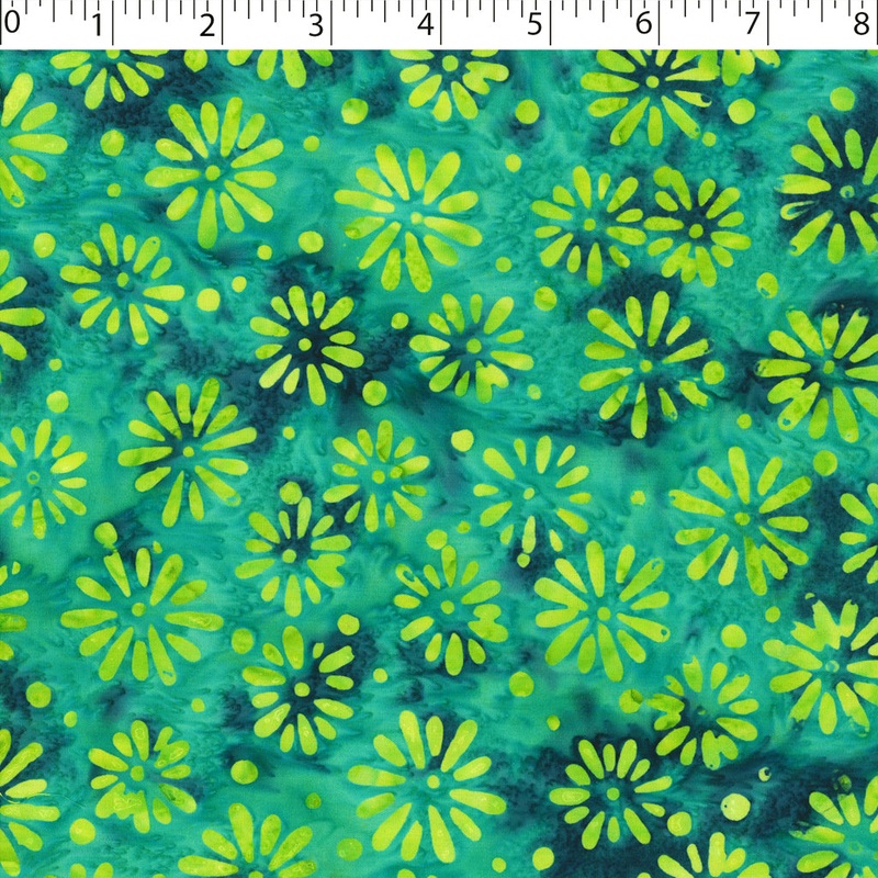 HAND DYED BATIKS – DHD-23001 066 BLUE/GREEN