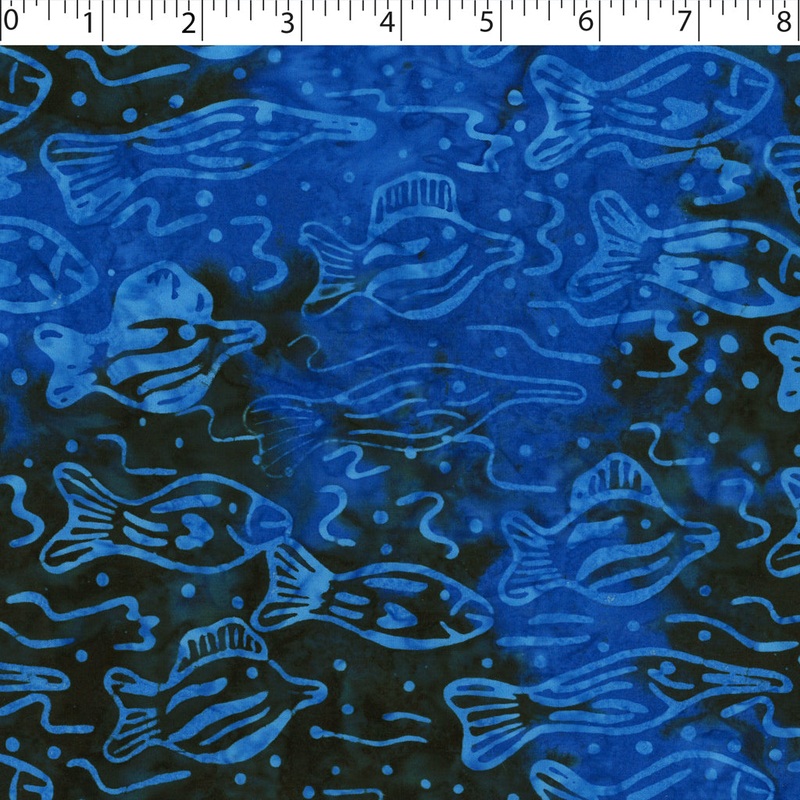 HAND DYED BATIKS – DHD-23008 103 BLUE