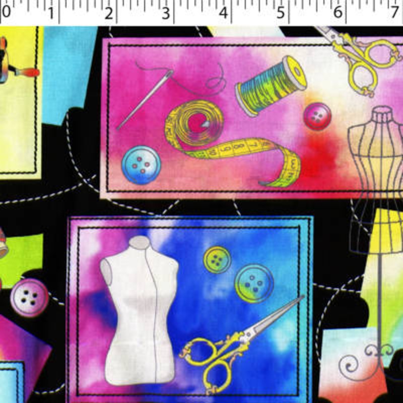 SEWING ROOM – SEWING PATCH 001 BRIGHTS