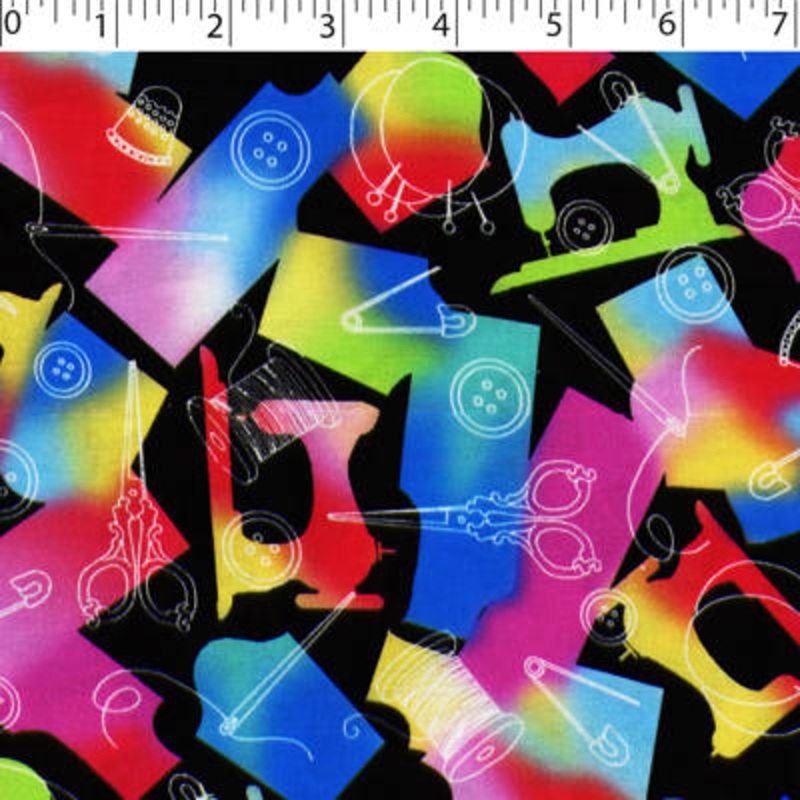 SEWING ROOM – SEWING STUFF 003 BRIGHTS