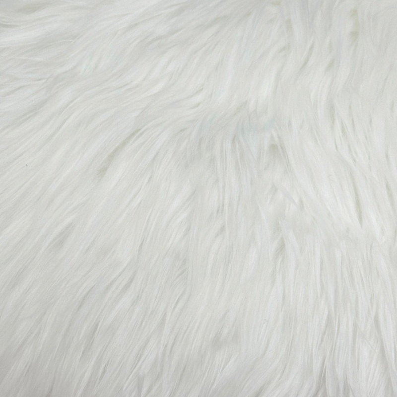 LONG HAIR FAUX FUR 000 WHITE