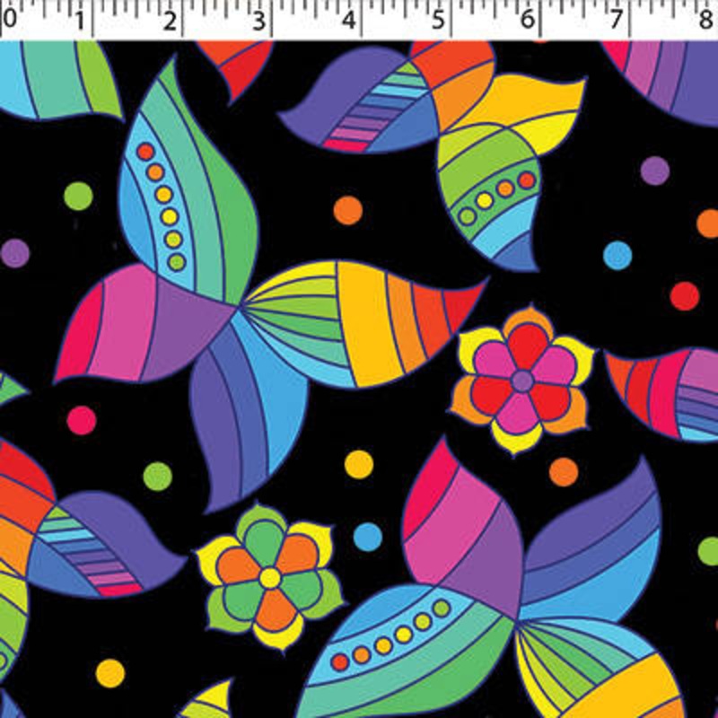 RAINBOW CREATIVE PRINTS II – BUTTERFLY GRAPHIC 009 BUTTERFLY GRAPHIC