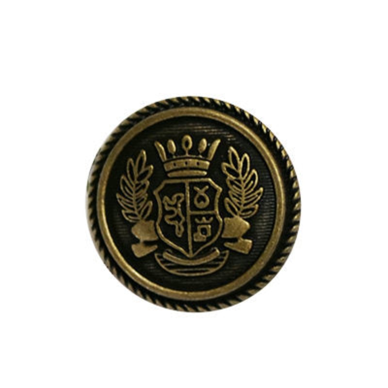 MILITARY BUTTON – 23MM 997 ANTIQUE BRASS