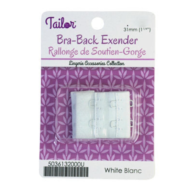 31MM BRA-BACK EXTENDER  WITHOUT ELASTIC 000 WHITE
