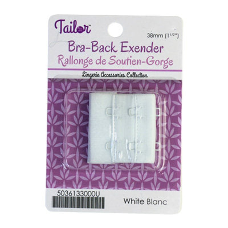 38MM BRA-BACK EXTENDER  WITHOUT ELASTIC 000 WHITE