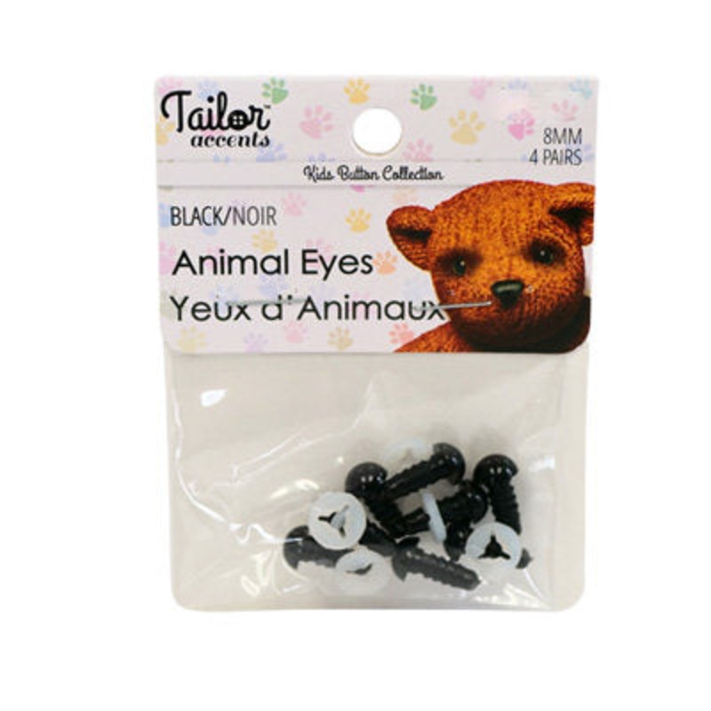 ANIMAL EYES – 8MM 001 BLACK