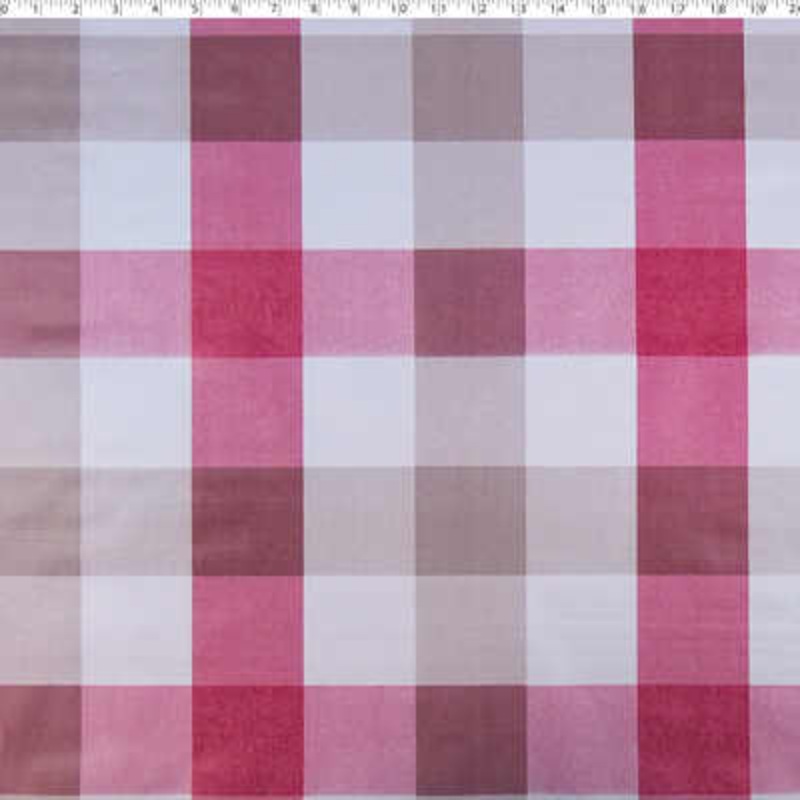 VINYL TABLING – BIG PLAID 325 RED