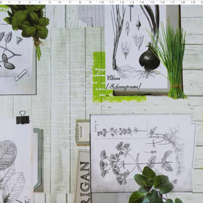 VINYL TABLING – HERBS 013 NATURAL