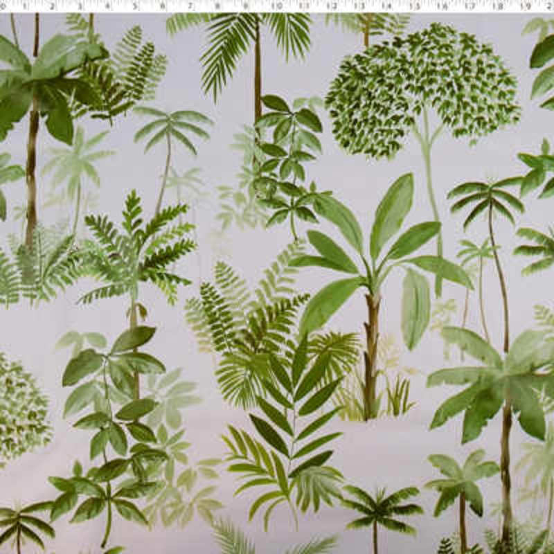 VINYL TABLING – PALMS 000 WHITE