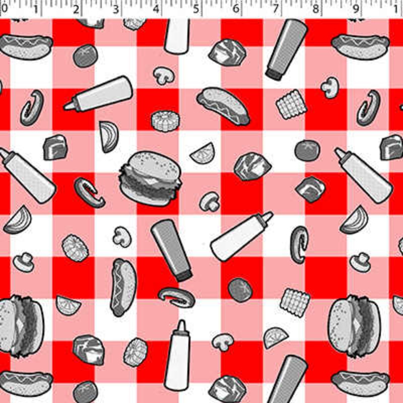 BACKYARD BBQ – BBQ TABLETOP 005 RED