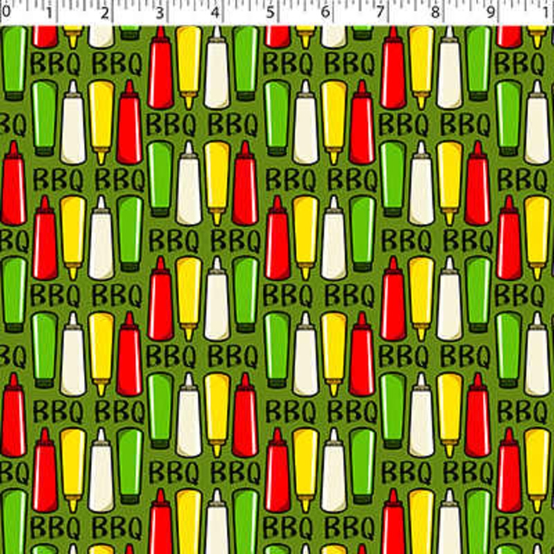 BACKYARD BBQ – CONDIMENTS 006 GREEN
