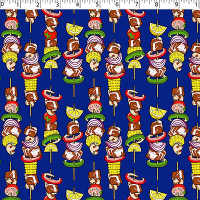 BACKYARD BBQ – KABOBS 004 NAVY