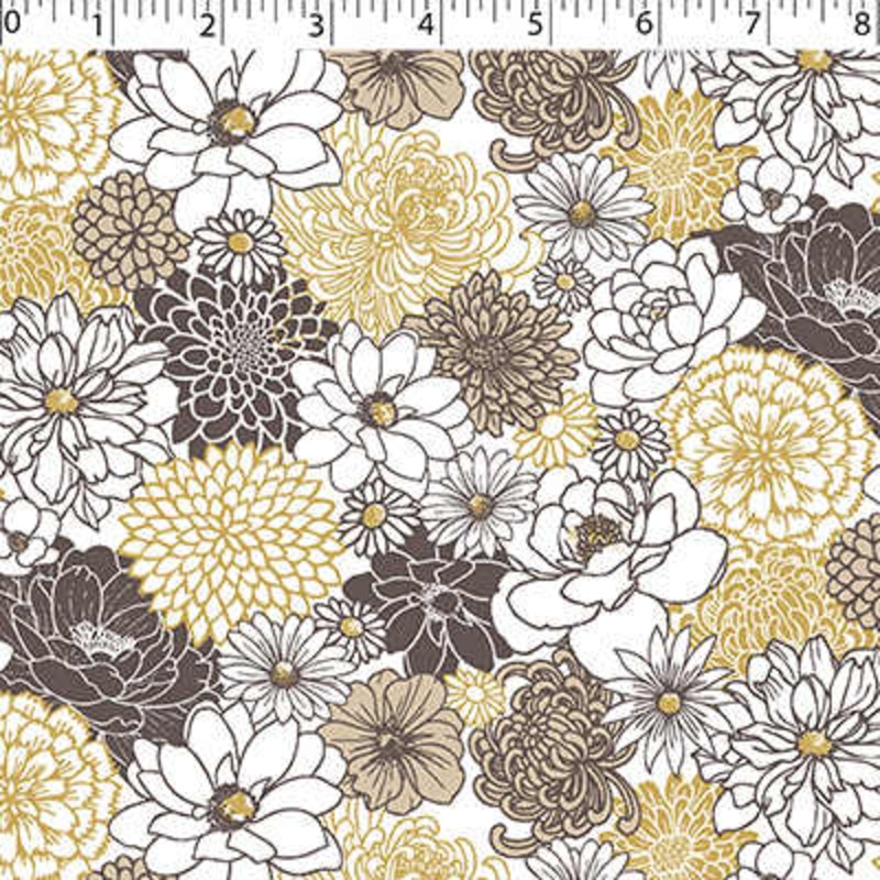 BEE-DAZZLE – FLOWERS 003 GOLD
