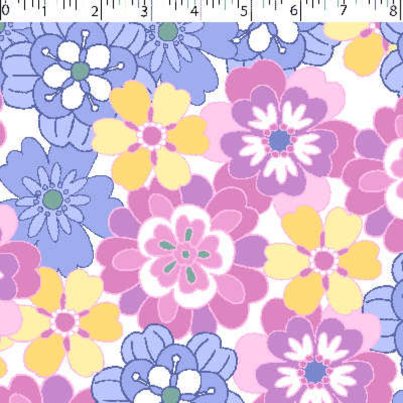POESIE PRINTS – PACKED FLORAL 004 PARFAIT