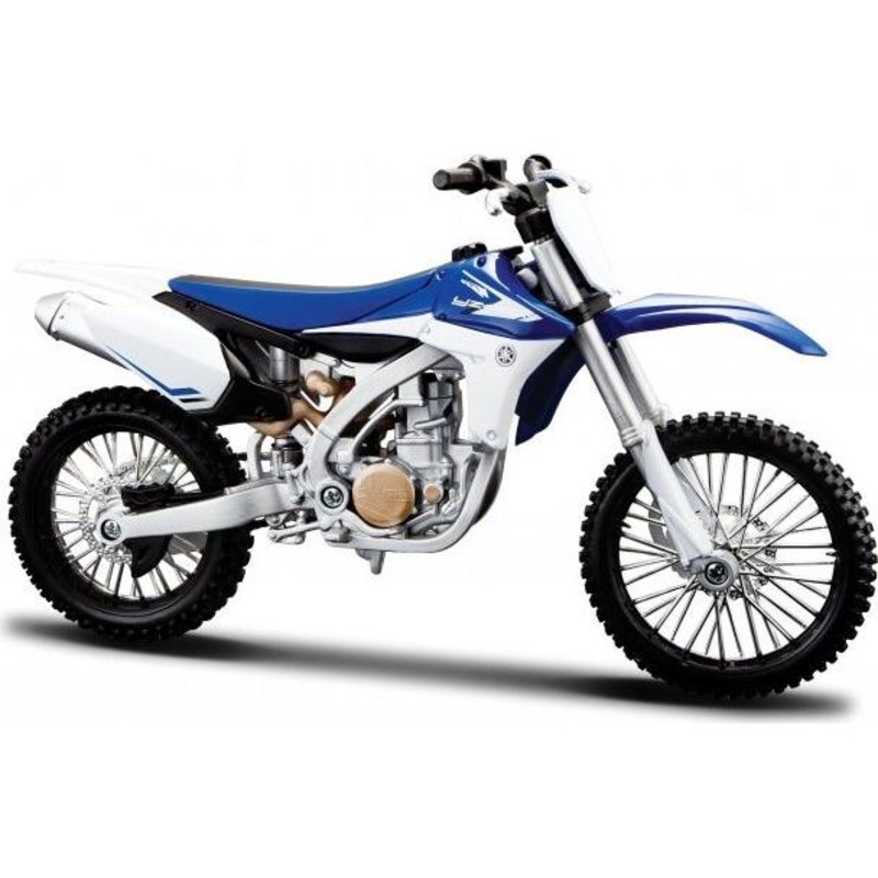 Yamaha YZ-450F Blue/White 1:12 Scale Maisto Diecast Model