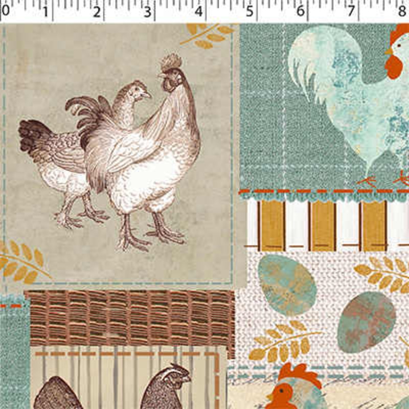 0649201 COUNTRY FARM – CHICKEN PATCH 009 MULTI