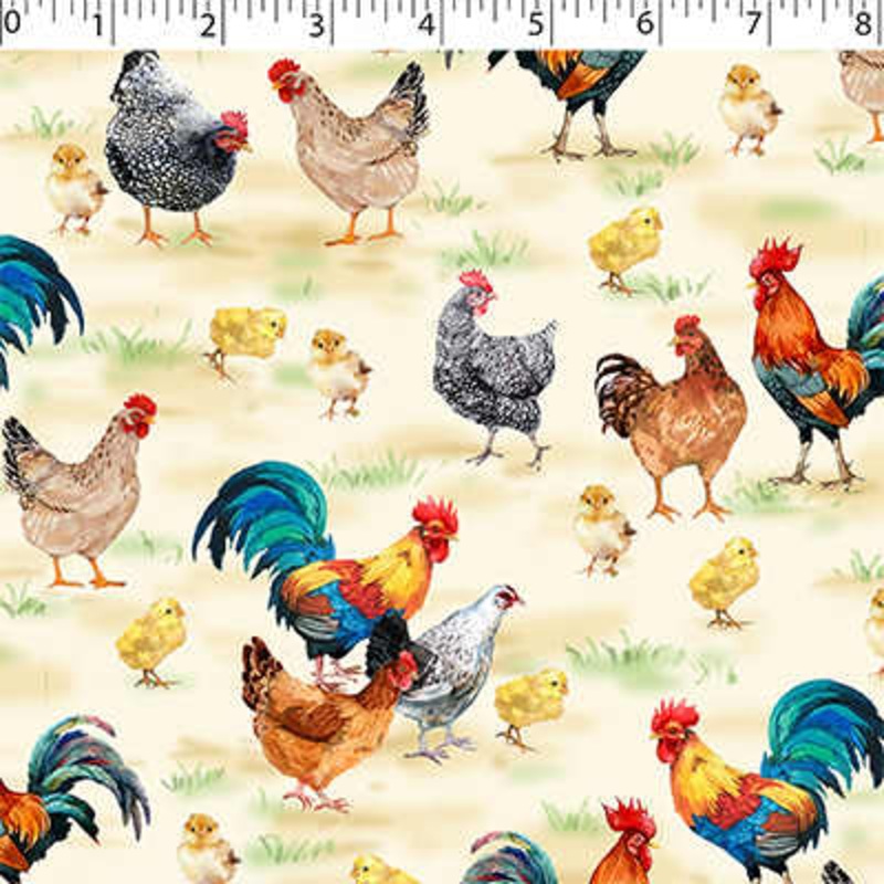 0649201 COUNTRY FARM – HEN HOUSE 005 CREAM