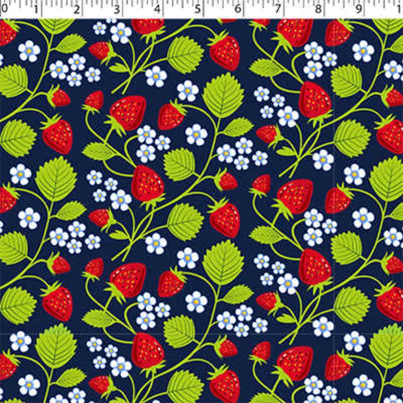 0649202 CRAFT CORNER – BERRY BLOSSOM 009 NAVY