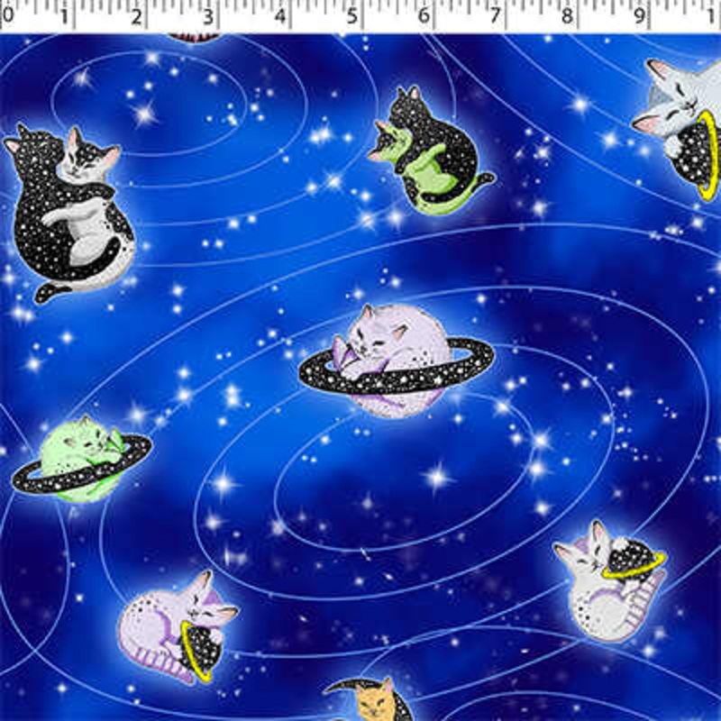 0649202 CRAFT CORNER – MYSTIC CATS 014 ROYAL