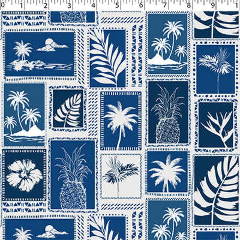 0649202 CRAFT CORNER – TROPICAL PATCH 011 BLUE