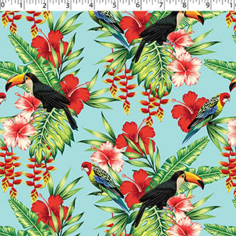 0649202 CRAFT CORNER – TROPICAL TOUCAN 006 AQUA