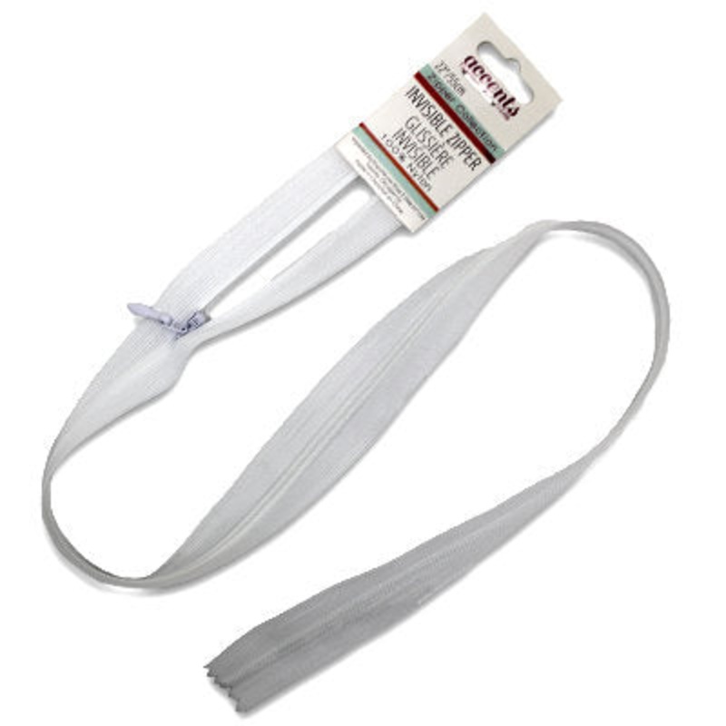 INVISIBLE ZIPPER 22 INCH 020 NATURAL