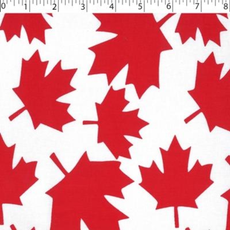 OH CANADA – LARGE LEAF 300 WHITE / RED